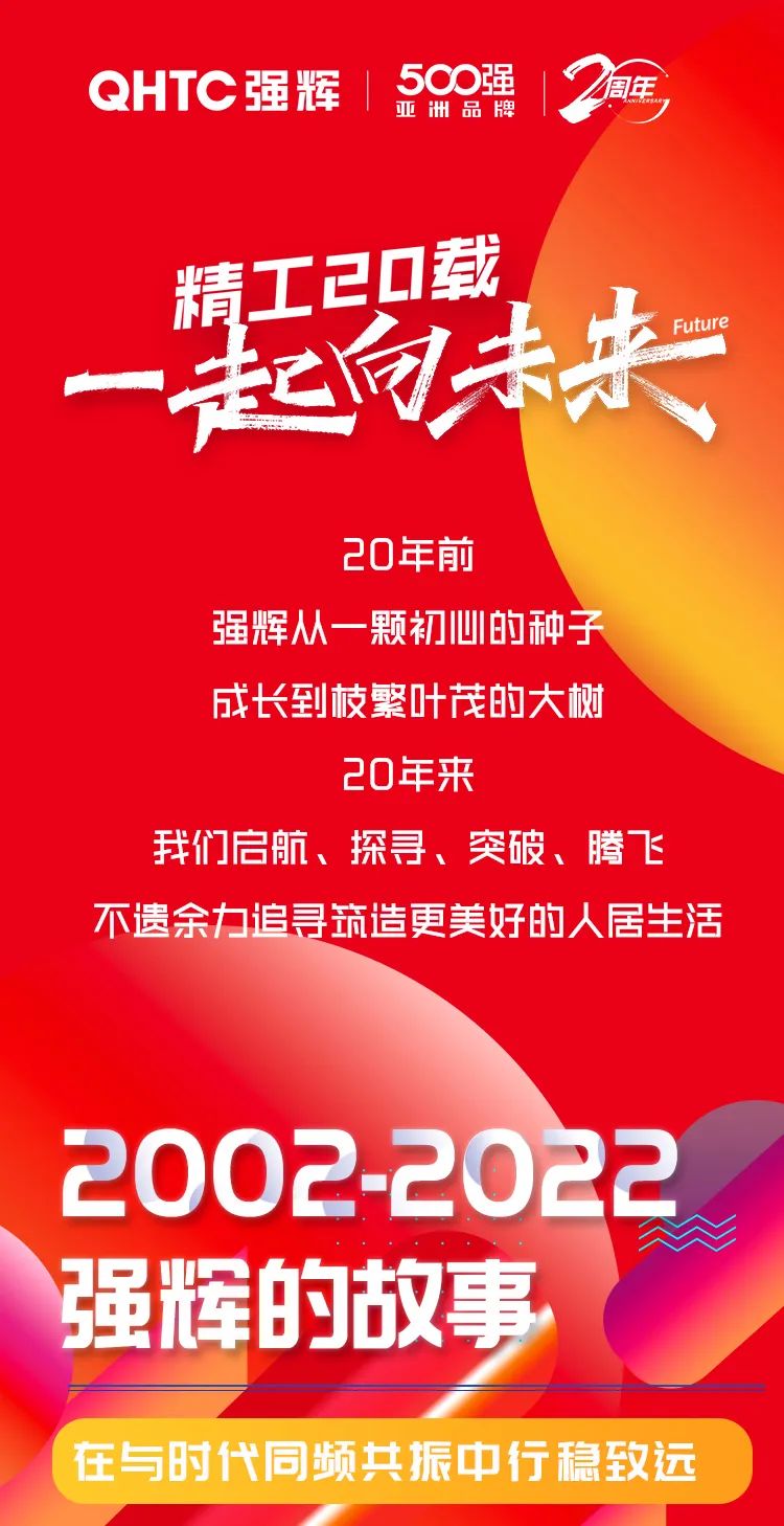 強(qiáng)輝20周年 | 逐夢(mèng)新征程，一起向未來